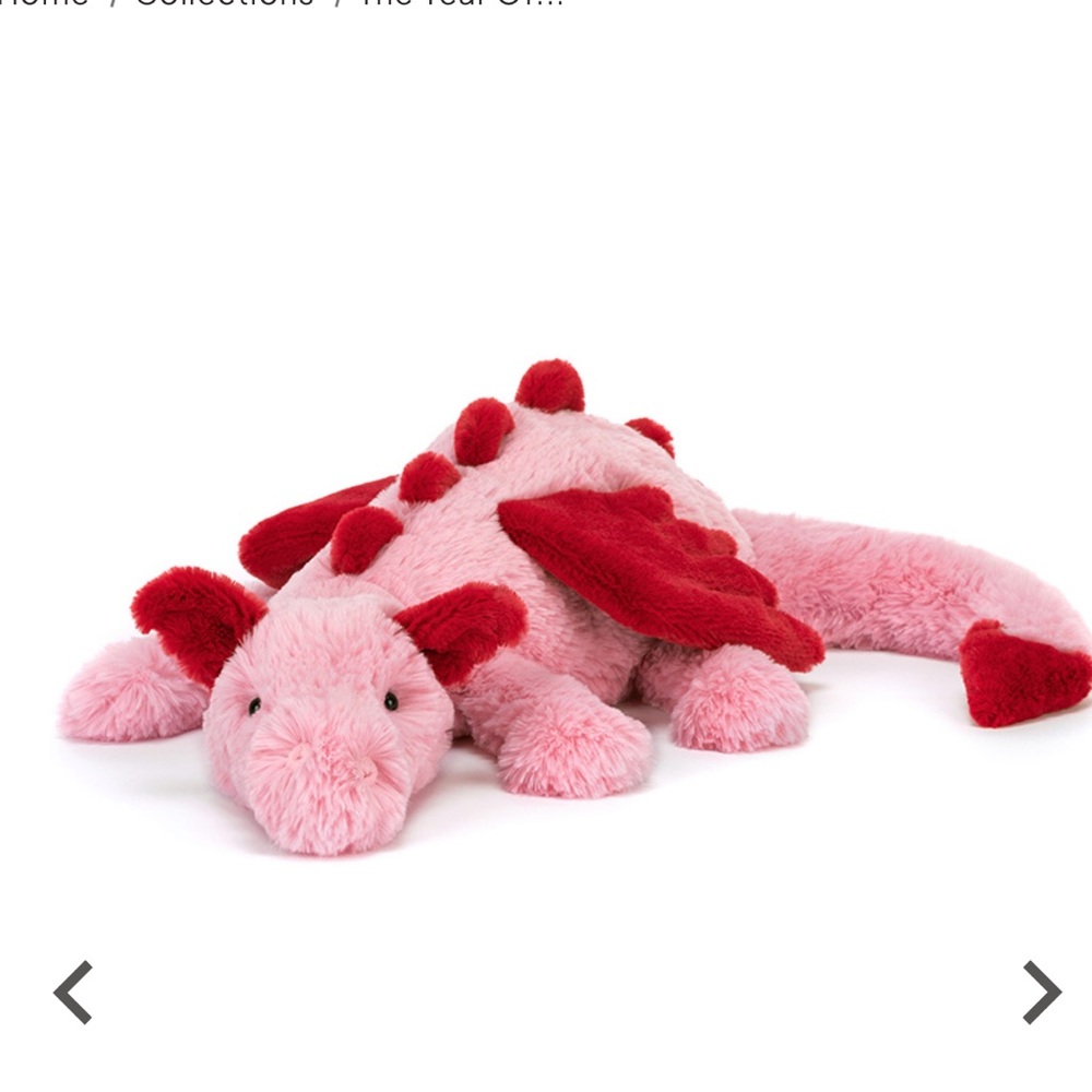 Jellycat Heart Dragon